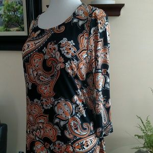 Boutique Honeyme Paisley medium dress